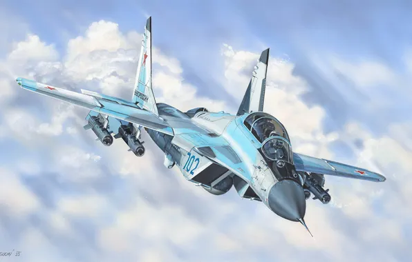 Россия, МиГ-35, Russian Air Force, ВКС РОССИИ