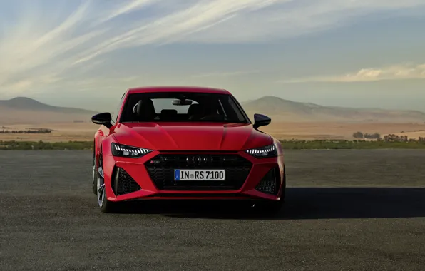 Audi, вид спереди, Sportback, RS 7, RS7, 2020