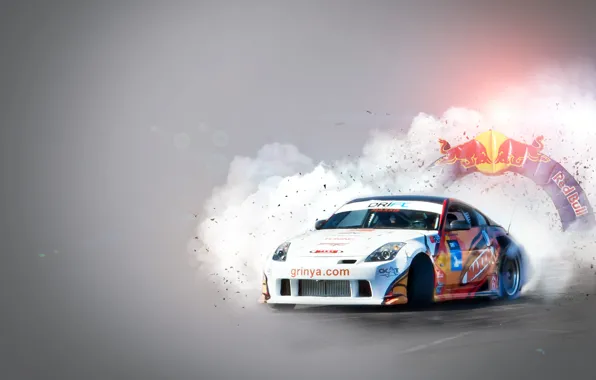 Nissan, дрифт, drift, 350z, grinya