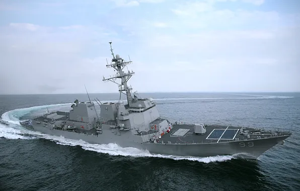 Эскадренный, миноносец, USS Arleigh Burke