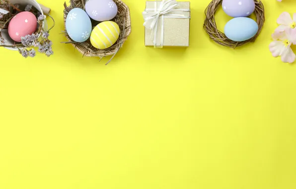 Картинка яйца, весна, colorful, Пасха, spring, Easter, eggs, decoration