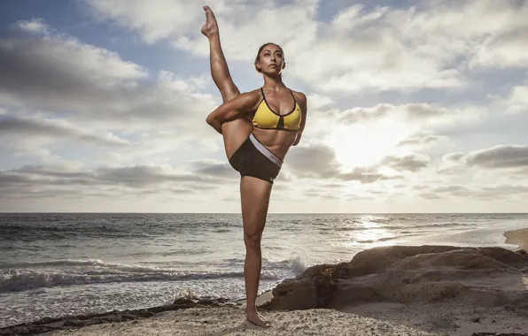 Картинка legs, pose, female, yoga, Michelle Janine