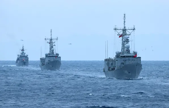 Корабли, учения, ВМС Турции, 2024