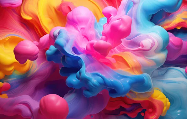 Water, paint, diluted