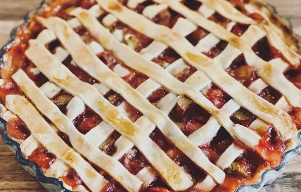 Cake, Yummy, Rhubarb, Pie, Photography by Tom, Baked at Tom`s