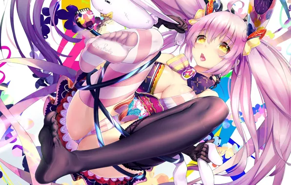 Game, pantsu, panties, dress, pussy, boobs, big, breast