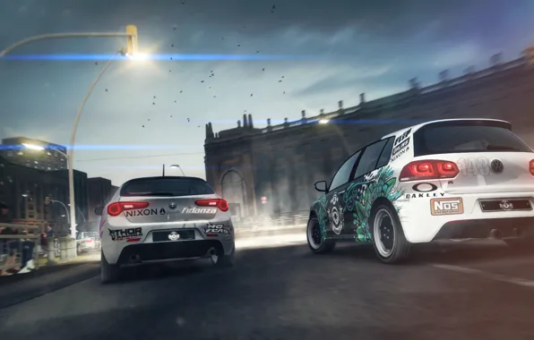 Volkswagen, Alfa Romeo, Race, Golf, GRID 2, giulietta