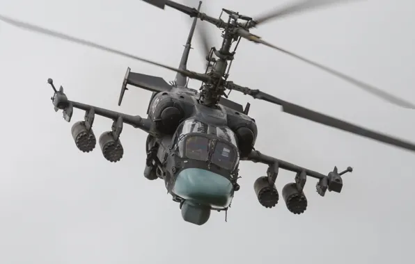 Картинка вертолёт, Ка-52, Hokum B, Ка-52 Аллигатор