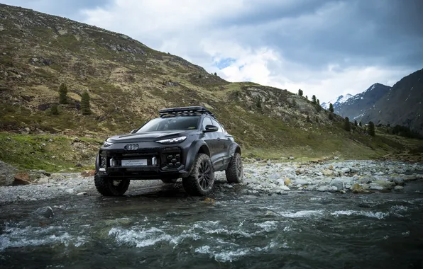 Concept, внедорожник, e-tron, offroad, SUV, 2025, Audi Q6 e-tron offroad concept, Audi Q6