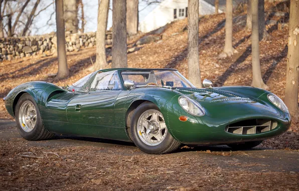 Jaguar, Prototype, Ягуар, концепт, прототип, автомобиль, V12, 1966