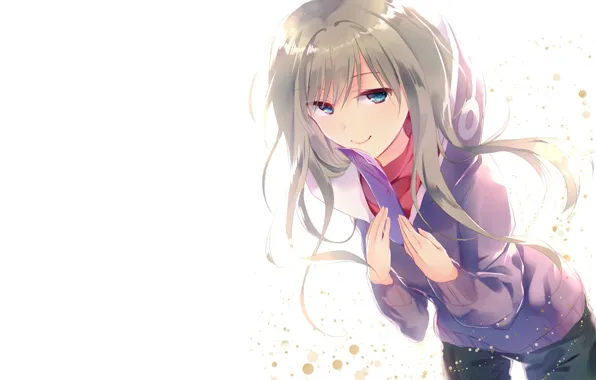 Взгляд, девушка, улыбочка, Kagerou Project