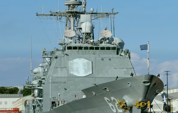 ВМС США, ракетный крейсер, CG-62, USS Robert Smalls