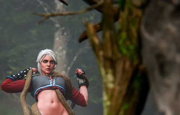 3d art, The witcher, 3D Art, Ciri, RES, HENTAI, Ero Art, Spirit of the forest