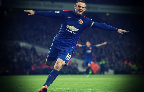 Chevrolet, Футбол, Уэйн Руни, Football, Manchester United, Манчестер Юнайдет, Wayne Rooney