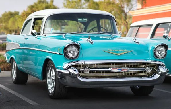 Классика, Chevy, передок, 1957