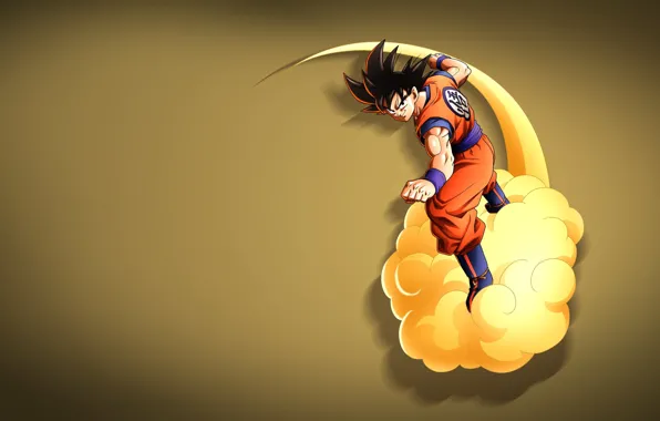 Cloud, Son Goku, Goku, Dragon Ball Z, Son