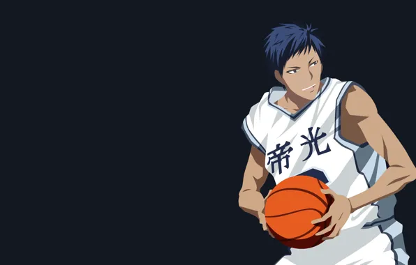 Спорт, мяч, Kuroko No Basket, Баскетбол Куроко, Аомине Дайки
