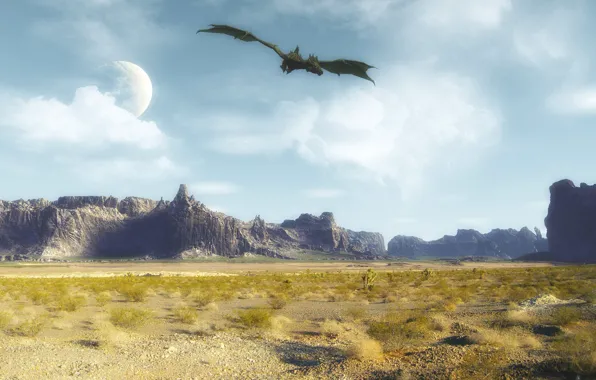 Дракон, dragon, alien planet, svyatoslav lee, полет дракона, dragon fly, fantastic valley