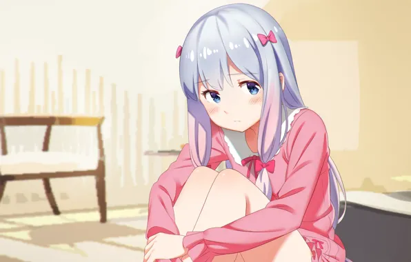 Kawaii, girl, blush, anime, asian, cute, japanese, bishojo