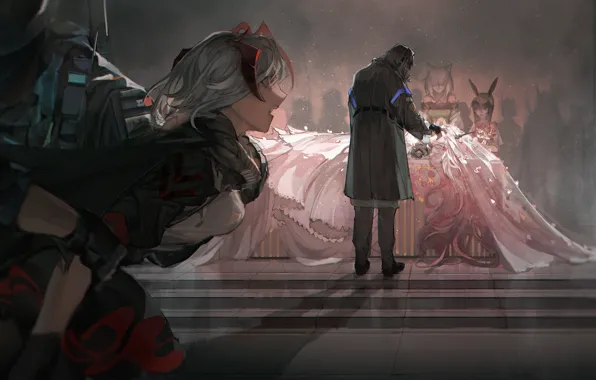 Doctor, Theresa, Arknights, Amiya, Kal'tsit