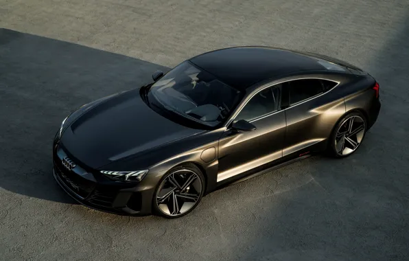 Картинка Audi, купе, диски, 2018, e-tron GT Concept, четырёхдверное
