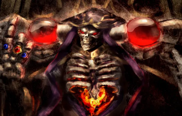 Картинка Overlord, anime, asian, manga, japanese, oriental, asiatic, powerful