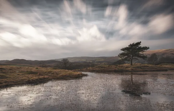 England, Cumbria, Kelly Hall Tarn
