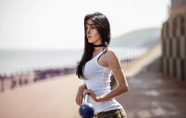 Картинка девушка, поза, Liene