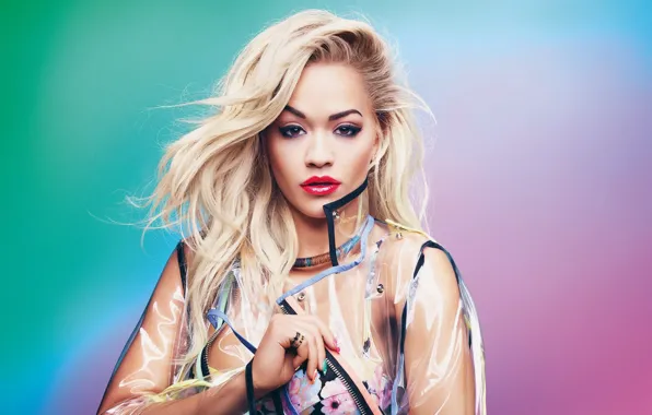 Картинка портрет, певица, Rita Ora