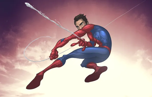 Картинка человек-паук, spider-man, ultimate spider-man