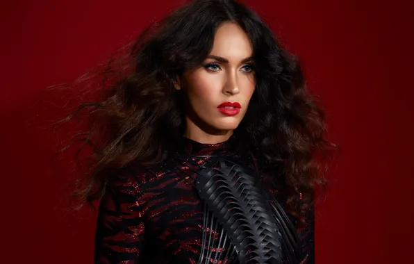 Картинка девушка, лицо, Megan Fox, фото, волосы, макияж, красивая, шикарная