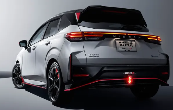 Вид сзади, экстерьер, NISMO, Aura, Nissan Note
