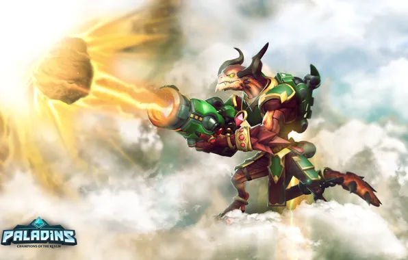 Оружие, существо, пушка, Paladins, Drogoz