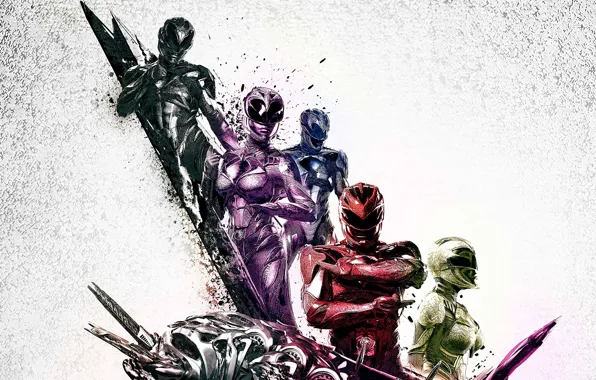 Cinema, movie, hero, film, suit, helmet, Power Rangers, yuusha