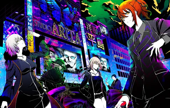 Девушки, аниме, арт, парни, персонажи, Fate Grand Order, grand order