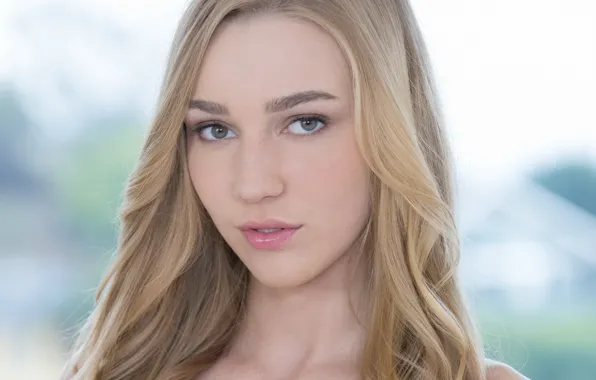 Картинка глаза, девушка, лицо, волосы, блондинка, Kendra Sunderland