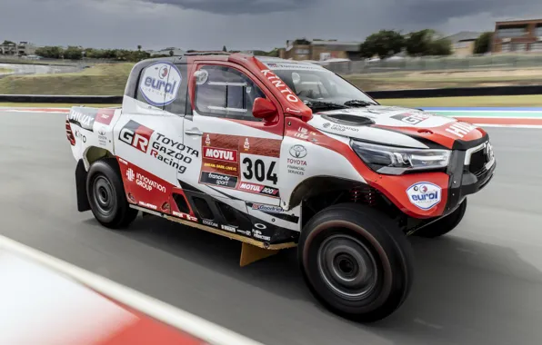 Toyota, пикап, Hilux, на трассе, 2020, Rally Dakar, 2021, Gazoo Racing