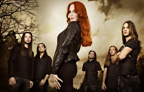 Metal, gothic, sympho, Yves Huts, Isaac Delahaye, Simone Simons, Coen Janssen, Ariën Van Weesenbeek