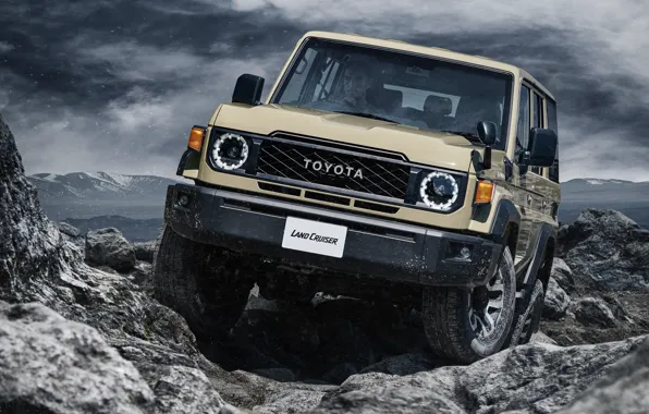 Внедорожник, Toyota, Тойота, Крузак, Land Cruiser, 2023, off-road vehicle, Toyota Land Cruiser 70