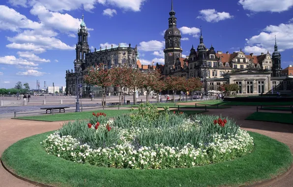 Германия, Площадь, Дрезден