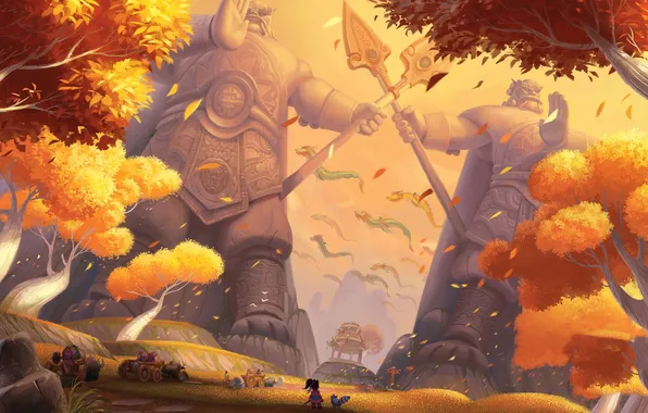 Картинка World of Warcraft, Путевые заметки Ли Ли: Вечноцветущий дол, Ли Ли, Pandaria