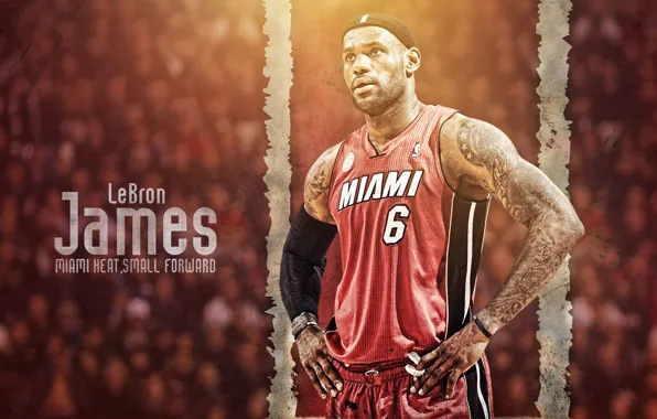 Баскетбол, NBA, LeBron James, Леброн Джеймс, Нба, MIAMI