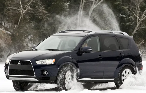 Обои, Mitsubishi, Джип, Japan, Car, Auto, Wallpapers, Внедорожник
