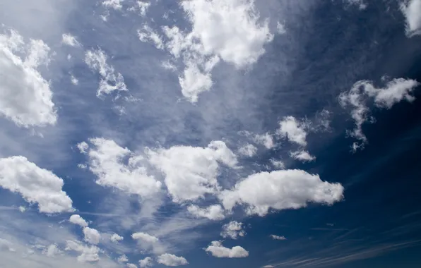 Картинка sky, clouds, day, noon