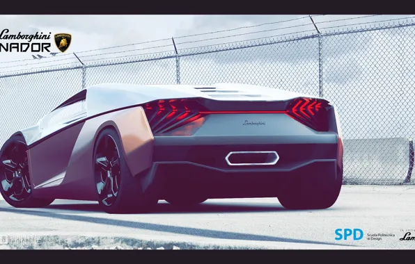 Lamborghini, Концепт, Ламборгини, Ганадор, SPD, Ganador