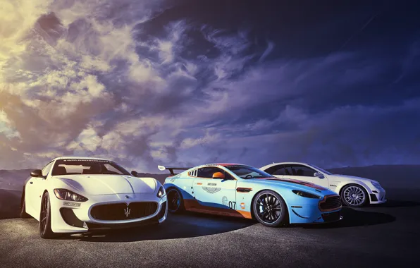 Aston Martin, Maserati, Mercedes-Benz, DBS, GranTurismo, MC Stradale
