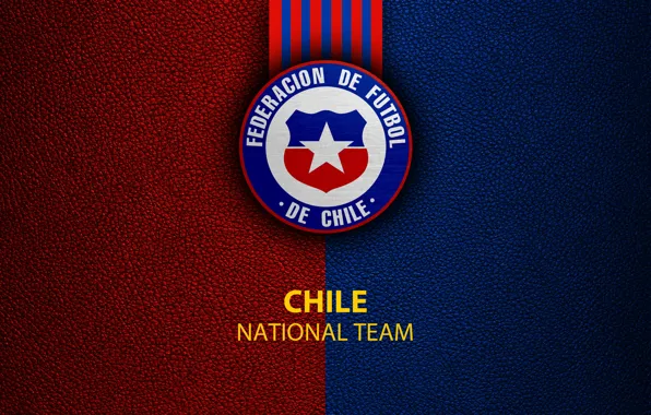 Wallpaper, sport, logo, football, Chile, National team