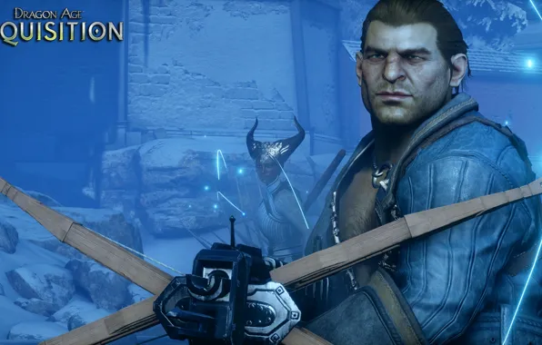 Гном, dragon age, rpg, bioware, арбалет, inquisition, бьянка, варрик