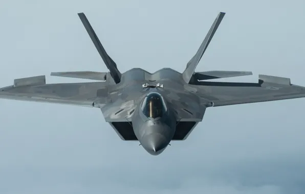 Стелс, малозаметный, ВВС США, многоцелевой истребитель пятого поколения, Lockheed/Boeing F-22 Raptor