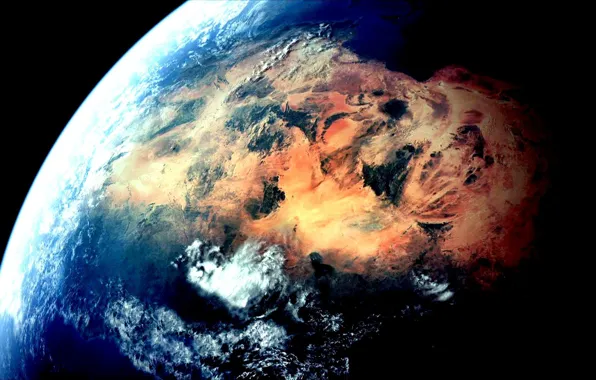 Картинка планета, Земля, пустыня Сахара